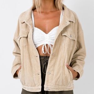 Corduroy jacket